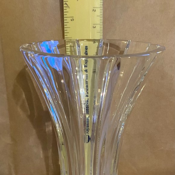 Marquis by Waterford Crystal Trumpet Bud Vase - Picture 9 of 9